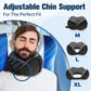 Neck Pillow for Traveling, Travel Pillows for Airplanes,100% Pure Memory Foam Travel Neck Pillow, Adjustable Flight Pillow, Portable Plane Accessories with Eye Mask, Earplugs, Carry Bag