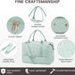 LOVEVOOK Travel Duffle Bag,Weekender Bags for Women with Shoe Compartment，Carry on Overnight Bag with Toiletry Bag,Gym Duffel Bag with Wet Pocket, Hospital Bags for Labor and Delivery