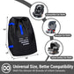 Car Seat Travel Bag Backpack for Air Travel - Karfast Universal Infant Carseat Gate Check Bag Cover for Airplane, Foldable with Pouch, Blue