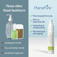 Fresh & Invigorated Variety 3pk Hand Sanitizer | Lemongrass Rosemary Lotion, 3-Mint Gel, Herbal Spray | Travel Size | Made with Aloe Vera & Essential Oils | Rich in Vitamin E | Hydrate & Cleanse