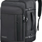 55L Carry On Backpack, Extra Large Travel Backpack for Men & Women, Expandable 60L Big Capacity Bag For Airplanes, Travel Gifts for Men Women, Fits 18.4 Inch Laptop, Luggage Suitcase Daypack, Black