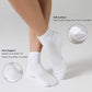 CS CELERSPORT 6 Pairs Women's Running Ankle Socks Athletic Sport Socks Cushioned