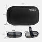 Serfeymi Weekly Travel Pill Organizer 2 Times A Day AM PM Upgraded Black Pill Box 7 Day with Portable Zipper Canvas Pill Case, Medicine Organizer for Pills, Vitamins, Supplements, Fish Oils - Black 01