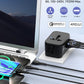 Universal Travel Adapter with 2 PD20W USB-C & 2 QC18W USB-A Ports, Fast Charging International Power Plug Adapter, All-in-One Worldwide Adaptor Converter Wall Charger for US EU UK AUS Asia