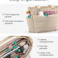 BAGSMART Tote Bag for Women, Lightweight Puffy Tote Bag with Compartments Shoulder Bag Handbag for Travel, Work, Gym,