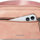 2L Fanny Packs Everywhere Belt Bag Small Fashion Crossbody Waist Pack Faux Leather Waterproof Sling Chest Bag For Women Trendy Pink