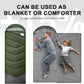 Sleeping Bags for Adults Cold Weather,Portable, Waterproof,Lightweight Sleeping Bag for Tall Girls Boys with Compression Sack for Warm Camping, Hiking, Outdoor & Indoor