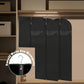 Dress Bags for Gowns Long, 65'' Garment Bags for Hanging Clothes, Suit Bag Cover for Storage and Travel (Black)
