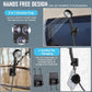 Portable Shower for Camping Essentials: 10000mAh Rechargeable Battery Powered Shower, IPX8 Waterproof Camp Shower Pump, 5-Speed Outdoor Shower with LED Display, Camping Gifts for Men, Dog Bath, Hiking
