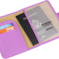 ZOPPEN Passport Holder Women, Passport Cover Travel Wallet Rfid Blocking Passport Wallet Cover Case Travel Essentials Document Organizer, Violet Purple