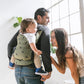 Baby Tula Lite Ripstop Nylon Compact Baby Carrier, Lightweight & Ergonomic Carrier for Travel w/Convenient Storage Hip Pouch, Multiple Carrying Positions for 12lbs to 30lbs - Soar (Olive Green/Birds)