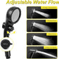 Pop Up Shower Tent for Camping, Portable Outdoor Privacy Shower Tent with 6000mAh Rechargeable Shower