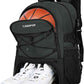 LARIPOP Basketball Bag, Sports Backpack with Ball Holder & Shoe Compartment, Water Resistant Gym Bag for Soccer Volleyball Travel