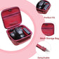 Hard Camera Case Bag Compatible with Canon EOS Rebel T7/T100/T6/R50/R6 or Kodak Pixpro AZ405/AZ425/AZ255/AZ401/AZ252/AZ528 DSLR Camera,for Canon Sony Kodak Panasonic Nikon Mirrorless Camera,Red