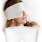 Silk Sleep Mask for Women and Men, Side Sleeper, 22 Momme Pure Mulberry Silk Total Blackout 100% Mulberry Eye Mask with Adjustable Headband Full Size, Eye Masks for Sleeping and Travel