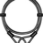 Titanker Bike Lock Cable,12mm Thick Security Cable with Loops Heavy Duty Steel Cable Vinyl Coated Bike Cable Lock Security Chain (4ft, 7ft, 15ft, 30ft)
