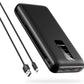 30000mAh Portable Charger LED Display Power Bank Fast Charging QC 3.0& PD External Battery Pack USB C Cell Phone Charger Compatible with iPhone 16/15/14/13 Pro Series Steam Samsung Galaxy iPad Tablet