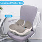 Seat Cushion,Office Chair Memory Cushion, Ergonomic Design, Relieve Sciatica and Long-Term Sitting Pain, Suitable for desks, Car Seats, Games, Wheelchairs