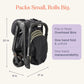 Ergobaby Metro 3 All in One Compact Baby Stroller, Lightweight Travel Stroller, Easy One-Hand Fold for Overhead Airplane Storage (Carries up to 50 lbs), Car Seat Compatible, Onyx Black