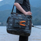 KastKing BaitSpace Fishing Tackle Bag With 4 Tackle Boxes & Removable Bait Binder, Water-Resistant Tackle Storage, Durable Fishing Gear, Adjustable Shoulder Strap