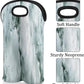 Wine Carrier Tote Personalized Bag for 2 Bottles - Neoprene Wine Bottle Holder with Carry Handle, Wine Protective Bag Insulated Bag Beer Cans Water Bottle Holder for Travel Picnic,Style20