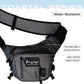 FROGG TOGGS Flats Sling Pack, Easy Hands-Free Tackle Storage Bag with Built-in Rod Support