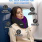 Travel Neck Pillow for Airplanes, Neck Pillow for Traveling,360º Ergonomic Memory Foam Travel Pillow, Soft and Breathable Cover,Portable Pillows for Car, Train or Airport Travel Essentials