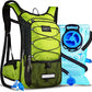 Insulated Hydration Pack Backpack with 3L BPA Free Leak-Proof Water Bladder, Keep Liquids Cool for Up to 5 Hours, Daypack for Hiking, Running, Cycling, Hunting, Climbing
