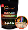 Fireflame Fire Color Changing Packets - Colorful Fire Flames Packets - 25 Pack - for Outdoor Pit, Fireplace, Bonfire, Campfire, Camping Accessories for Kids & Adults