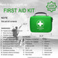 SHBC Waterproof First Aid Kit (228pcs) with All Basic or Advanced Supplies You Need. Suitable for Emergencies at Home or Outside, Travel, Home, Camping, Green