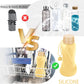 Collapsible Water Bottles,650ml,Leak Proof,Reuseable BPA Free Silicone Foldable Water Bottles,Durable Lightweight for Travel Gym Camping Hiking,Compact Size Portable Sports Water Bottle (Yellow)
