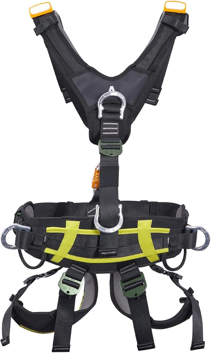 SOB Outdoors Lightweight Hunting Harness, Tree Stand Harness with 360 Degree Rotation, Adjustable Breathable Padded Safety Harness