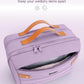 Women's Hanging Toiletry Bag, Waterproof Travel Cosmetic Organizer with Jewelry Storage, Large Capacity Makeup Case for Full-Size Skincare & Bathroom Essentials, Portable Cosmetic kit, Purple