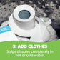 Tru Earth Compact Dry Laundry Detergent Sheets, Unscented - Up to 768 Loads (384 Count) - Paraben-Free - Original Eco-Strip Liquidless Detergent, Travel Sheets, Bulk