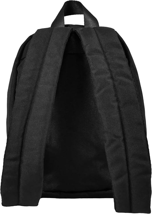 Dime Bags Odor Sealing Locking Backpack, Carbon Lining for Smell & Spill Protection, 3-Digit Combo Lock, Durable Water-Resistant Exterior, Compact Travel Bag, Changeable Patch, Mini Molly (Black)