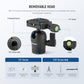 NEEWER TP09 Carbon Fiber Mini Tripod Compatible with iPhone, 20" Lightweight Compact Travel Desktop Tripod Stand with Ball Head, Phone Holder, Remote for Phone DSLR Camera Video Camcorder Webcam