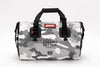 Waterproof Duffel& Luggage Bag - Motorcycle Dry Bag Tail Saddle Bags with Roll Top Closure,Large Storage Space,for Camping, Kayaking, Fishing & Traveling(Sky, 25L)