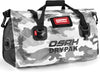 Waterproof Duffel Bag - Motorcycle Dry Bag Tail Bag with Large Storage Space, Waterproof Luggage Duffle Bags with Outer Mesh Zipper Pocket for Camping, Kayaking, Fishing & Traveling - Roamly