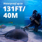 AKASO Brave 4 Pro 4K30 Action Camera with 64GB MicroSD U3 Card, 131FT Underwater Waterproof Camera EIS Touch Screen Remote Control with 2x1350mAh Batteries and Helmet Accessories Kit Bundle