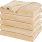PHF Oversized King Fleece Blanket 120"x120", No Shed No Pilling Big Soft Blanket, Extra Large 10'x 10' Lightweight for Bed, Sofa Travel and Camping, Suitable for All Season, Beige
