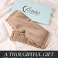 Zenssia Satin Sleep Mask for Women and Men, Lightweight Padded Eye Mask with Adjustable Strap, Comfort Blackout for Travel and Nap - Taupe