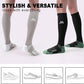 Compression Socks for Women and Men,Knee High 15-20mmHg Graduated Circulation(3 Pairs) for Nurses,Pregnant,Travel
