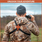 MOXULE Binocular Harness Strap X-shaped - Adjustable Bino Chest Straps for All Binoculars Hunting,Hiking and Birding - Black