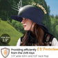 ZOORON Sun Hat for Men Women Fishing Hat with Neck Flap Wide Brim Bucket Hat UV Protection for Beach Camping Hiking
