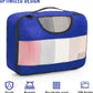 Veken 8 Set Packing Cubes for Travel Essentials, Suitcase Organizer Bags in 4 Sizes, Carry-On Luggage Accessories with Large Laundry & Hanging Toiletry Bag, Must-Have for Airplane, Road Trip & Camping - Roamly