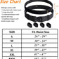 TACNEX Duty Belt w/Hook Lining 4 Keepers 2" Police Law Enforcement Officer Security Nylon Outer Inner Belt