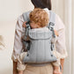 BabyBjörn Baby Carrier Harmony, Light Gray, Woven Mélange, 3-in-1 Ergonomic Baby Carrier, Newborn, Facing-in, Outward-Facing, and Back Carrying Positions Supported (7-40 lbs), Newborn to Toddler