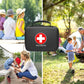 SHBC Waterproof First Aid Kit (228pcs) with All Basic or Advanced Supplies You Need. Suitable for Emergencies at Home or Outside, Travel, Home, Camping, Black