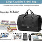 Extra Large Travel Duffle Bag,Carry on Overnight Weekend Bag with Shoes Compartment,Weekender Bags for Women for Travel Business Trips Sport Hospital