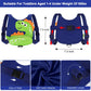 Accmor Toddler Harness Leash, Cute Dinosaur Kids Harness Children Leash with Anti Lost Wrist Link for Outdoor Travel, Adorable Child Leash Walking Harness Wristband Assistant Strap for Baby Ages1-4
